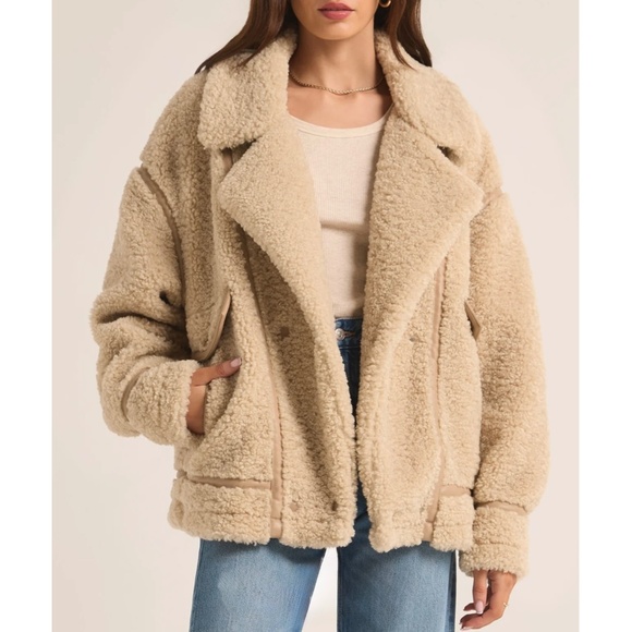 Z Supply Jackets & Blazers - ✨NWOT ✨  Z Supply Ari Sherpa Jacket - Sz S